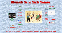 Desktop Screenshot of miracolidelleondesonore.it